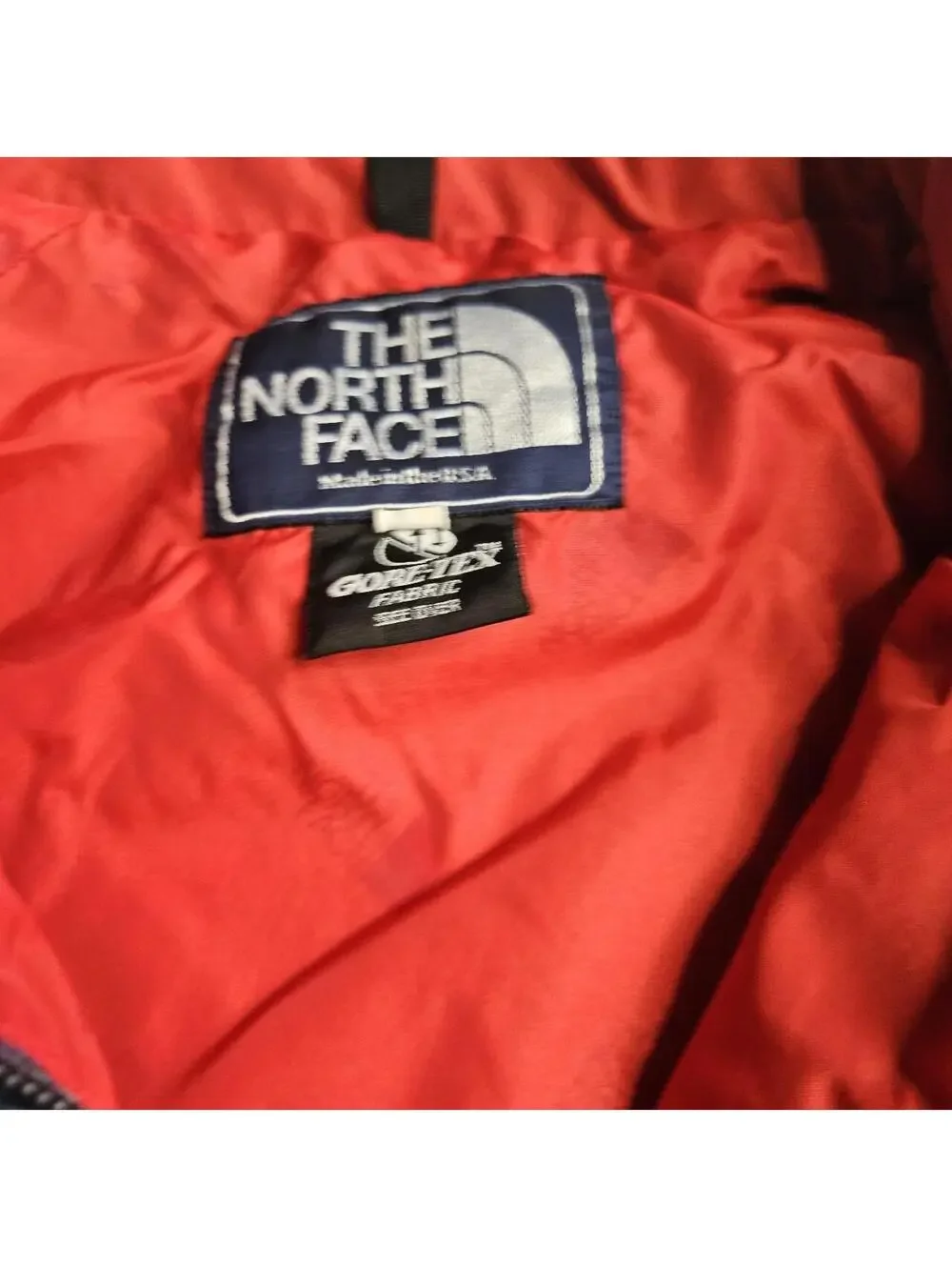 Title: Vintage Northface navy blue quarter zip windbreaker